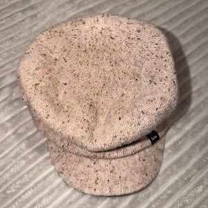 Echo Cream Speckled Knit Beanie with Multicolor Flecks